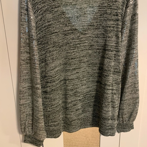 Gorgeous INC light weight sparkly sweater/blouse. Size L. - Picture 4 of 8